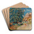 Le Grand Arbre Au Bord De La Route by Pierre-Auguste Renoir Art Drink Coaster set