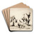 A Roadside in Spain by Henry Keller Art Drink Coaster set