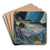 La Princesse Bleue by Georges Antoine Rochegrosse Art Drink Coaster set