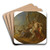 Diana And Actaeon by Franois Lemoyne Art Drink Coaster set