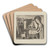 Selbstbildnis im Atelier by Ernst Ludwig Kirchner Art Drink Coaster set