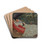 The Red Hammock by William Henry Margetson Drink Coasters - set of 4