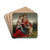 Virgin and Child with the Infant John by Giovanni Francesco Caroto Drink Coasters - set of 4