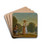 A fruitseller and a man resting, a park beyond by Pieter Angillis Drink Coasters - set of 4 A fruitseller and a man resting, a park beyond by Pieter Angillis Drink Coasters - set of 4