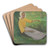 Woman of Huizen sitting under a Tree by Richard Nicolas Roland Holst Art Drink Coaster set Woman of Huizen sitting under a Tree by Richard Nicolas Roland Holst Art Drink Coaster set
