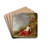 A Hunting Nymph, Asleep by Dirck van der Lisse Drink Coasters - set of 4 A Hunting Nymph, Asleep by Dirck van der Lisse Drink Coasters - set of 4