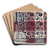 Coverlet by Ralph Atkinson Art Drink Coaster set