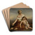 Hagar in the desert by Vincenzo Camuccini Art Drink Coaster set Hagar in the desert by Vincenzo Camuccini Art Drink Coaster set