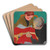 Les Couturires by douard Vuillard Art Drink Coaster set