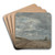 Strand von Scheveningen by Gustav Schnleber Art Drink Coaster set Strand von Scheveningen by Gustav Schnleber Art Drink Coaster set