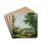 Landscape With The Education of Bacchus by Francesco Zuccarelli Drink Coasters - set of 4