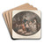 St. James Park by George Morland Art Drink Coaster set