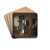 The Bedroom by Pieter De Hooch Drink Coasters - set of 4