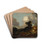 Landscape with Stream and Weir by Thomas Gainsborough Drink Coasters - set of 4