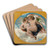 Cupid and Psyche by William Etty Art Drink Coaster set