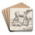 To stende fr og et lam by Nicolaes Pietersz. Berchem Art Drink Coaster set To stende fr og et lam by Nicolaes Pietersz. Berchem Art Drink Coaster set