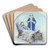 Soldat et infimires by Alfred Philippe Roll Art Drink Coaster set