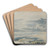 Landscape with a Castle on a Hill by James Ward Art Drink Coaster set