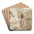 Allgorie de la chute de la famille du Barry by Hubert Robert Art Drink Coaster set
