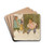 Hide and Seek by Helen Hyde Drink Coasters - set of 4 Hide and Seek by Helen Hyde Drink Coasters - set of 4