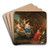 VenusIn The Forge Of Vulcan by Louis de Boullogne the Younger Art Drink Coaster set