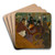 At the Moulin Rouge by Henri de Toulouse-Lautrec Art Drink Coaster set At the Moulin Rouge by Henri de Toulouse-Lautrec Art Drink Coaster set
