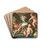 Allegory Of Sculpture by Andrea Belvedere Drink Coasters - set of 4