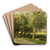 Wilgebomen by Willem Roelofs Art Drink Coaster set Wilgebomen by Willem Roelofs Art Drink Coaster set
