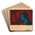 Ohne Titel (Frauenportrt) by Karl Wiener Art Drink Coaster set