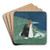 Two Women on the Shore by Edvard Munch Art Drink Coaster set