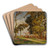 Sonntag in der Lobau by Anton Hans Karlinsky Art Drink Coaster set