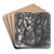 Schets van een groep mensen by Leo Gestel Art Drink Coaster set