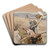 The Offering of Abraham by James Tissot Art Drink Coaster set