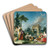 The Fountain of Love by Franois Boucher Art Drink Coaster set The Fountain of Love by Franois Boucher Art Drink Coaster set