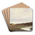 A Summer's Day by the River Karup, Jutland by Johan Rohde Art Drink Coaster set A Summer's Day by the River Karup, Jutland by Johan Rohde Art Drink Coaster set