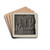 Stove Plate by Charles Von Urban Drink Coasters - set of 4 Stove Plate by Charles Von Urban Drink Coasters - set of 4