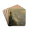 The Koenigsee, near Berchtesgeden, Bavaria by Frederic Edwin Church Drink Coasters - set of 4