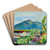 Frhlingslandschaft in Tegernsee by August Macke Art Drink Coaster set