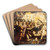 The Appearance of the Virgin and Child to Saint Francis by Jos Jurez Art Drink Coaster set