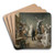 The Sculptor's Studio by Philippe Parrot-Lecomte Art Drink Coaster set The Sculptor's Studio by Philippe Parrot-Lecomte Art Drink Coaster set