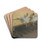 Dancers Practicing at the Barre by Edgar Degas Drink Coasters - set of 4 Dancers Practicing at the Barre by Edgar Degas Drink Coasters - set of 4
