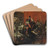 Feast Scene by Giovanni Boldini Art Drink Coaster set Feast Scene by Giovanni Boldini Art Drink Coaster set