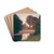 Abendstimmung am Bach by Julius Exter Drink Coasters - set of 4 Abendstimmung am Bach by Julius Exter Drink Coasters - set of 4