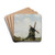 Windmill in the Kempen by Jakob Smits Drink Coasters - set of 4