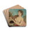 Nymphe De Fontaine by Jean-Antoine Watteau Drink Coasters - set of 4 Nymphe De Fontaine by Jean-Antoine Watteau Drink Coasters - set of 4