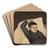 Reclining Boy by Magnus Enckell Art Drink Coaster set