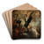 The Virgin of the Apocalypse by Miguel Cabrera Art Drink Coaster set