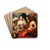 Venus and Cupid, Jupiter and Mercury by Venetian School Drink Coasters - set of 4