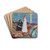 Two Women on the Shore by Edvard Munch Drink Coasters - set of 4