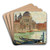 Kirche in Venedig by Carl Moll Art Drink Coaster set